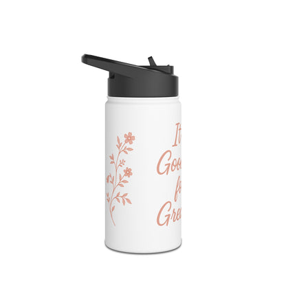 Stainless Steel Water Bottle | "It's a Good Day for a Great Day" | Great Day Gear